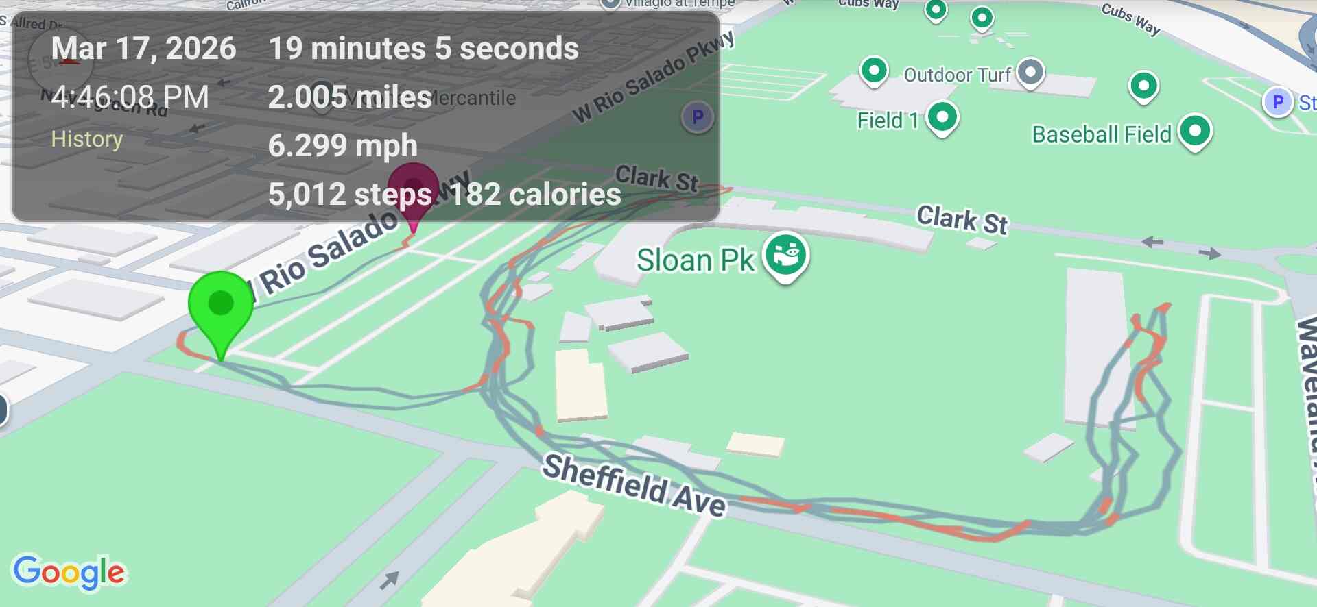 Street Diary Map