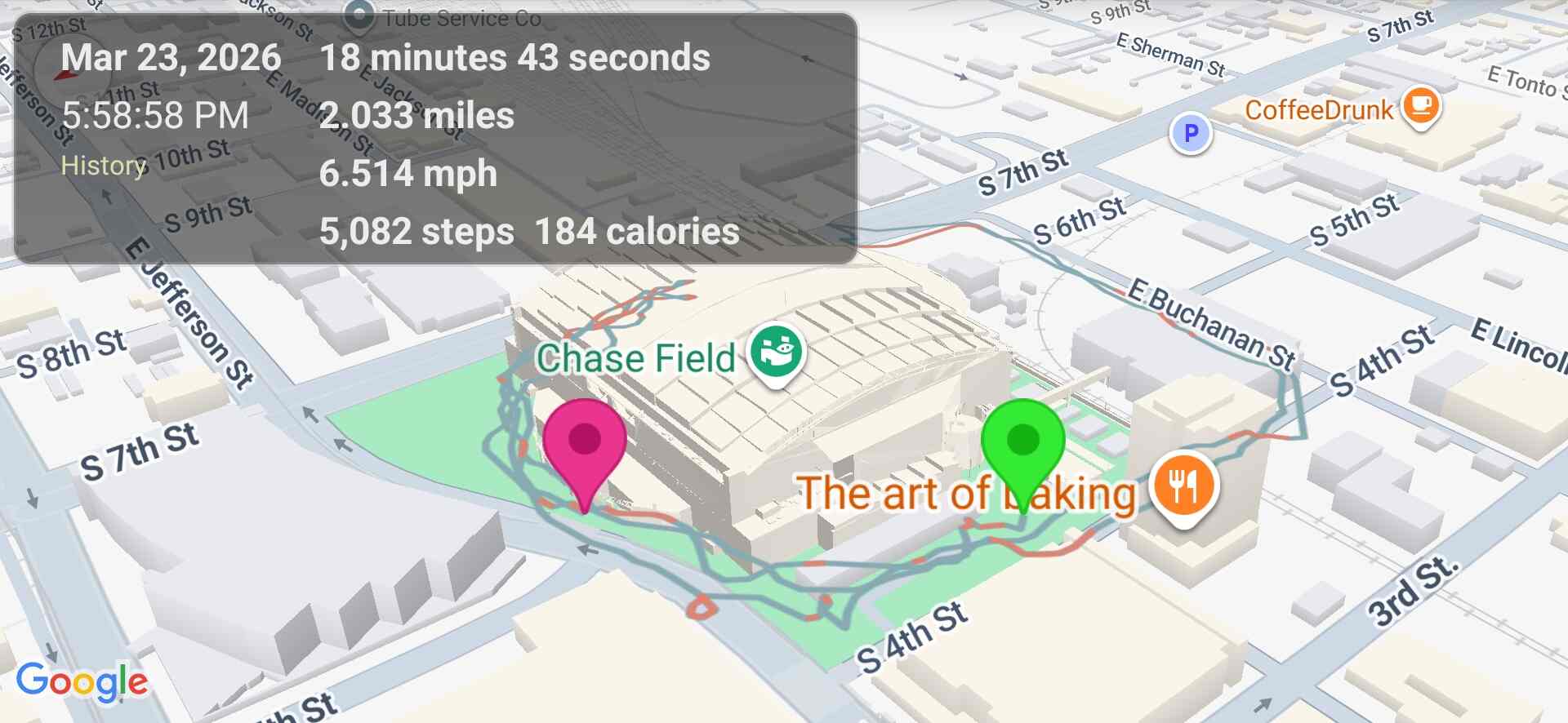 Street Diary Map
