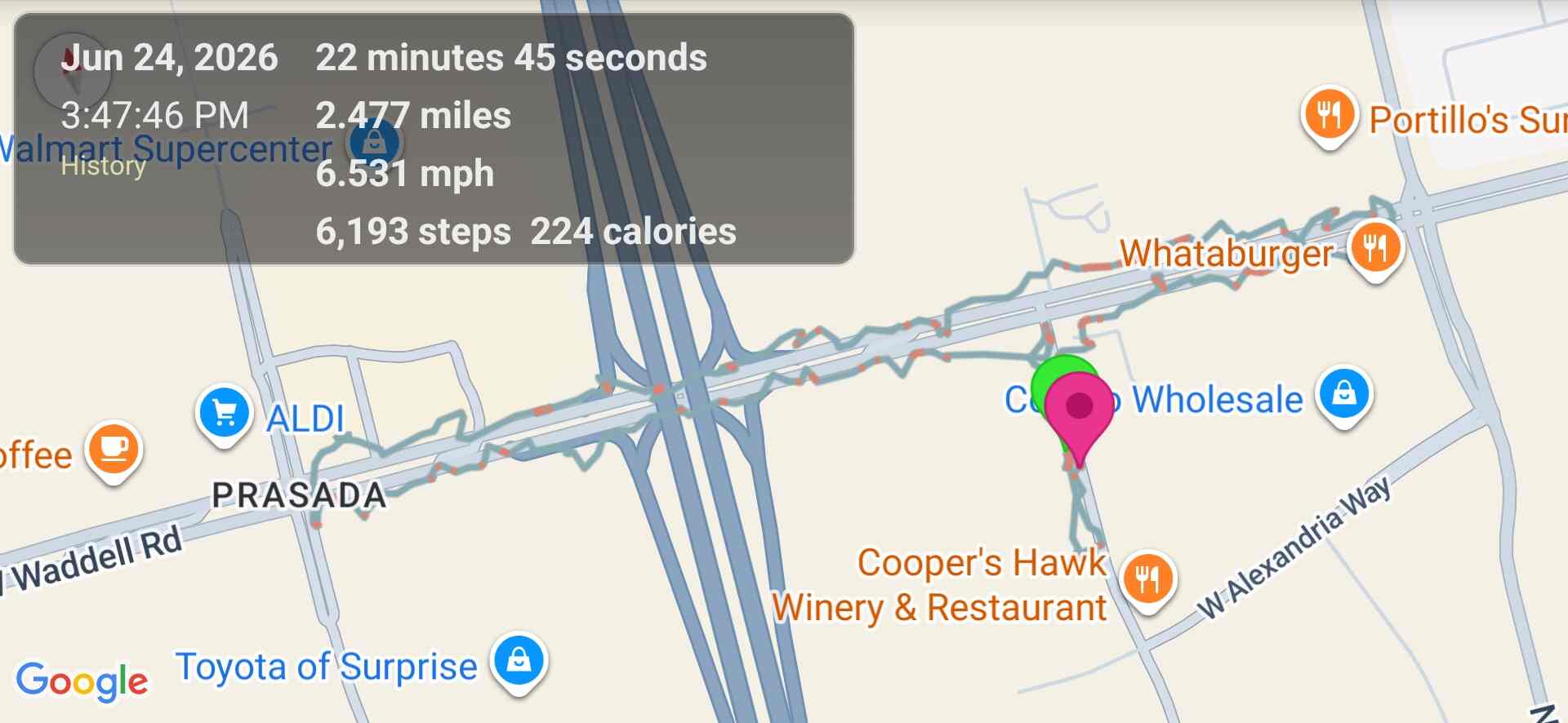Street Diary Map