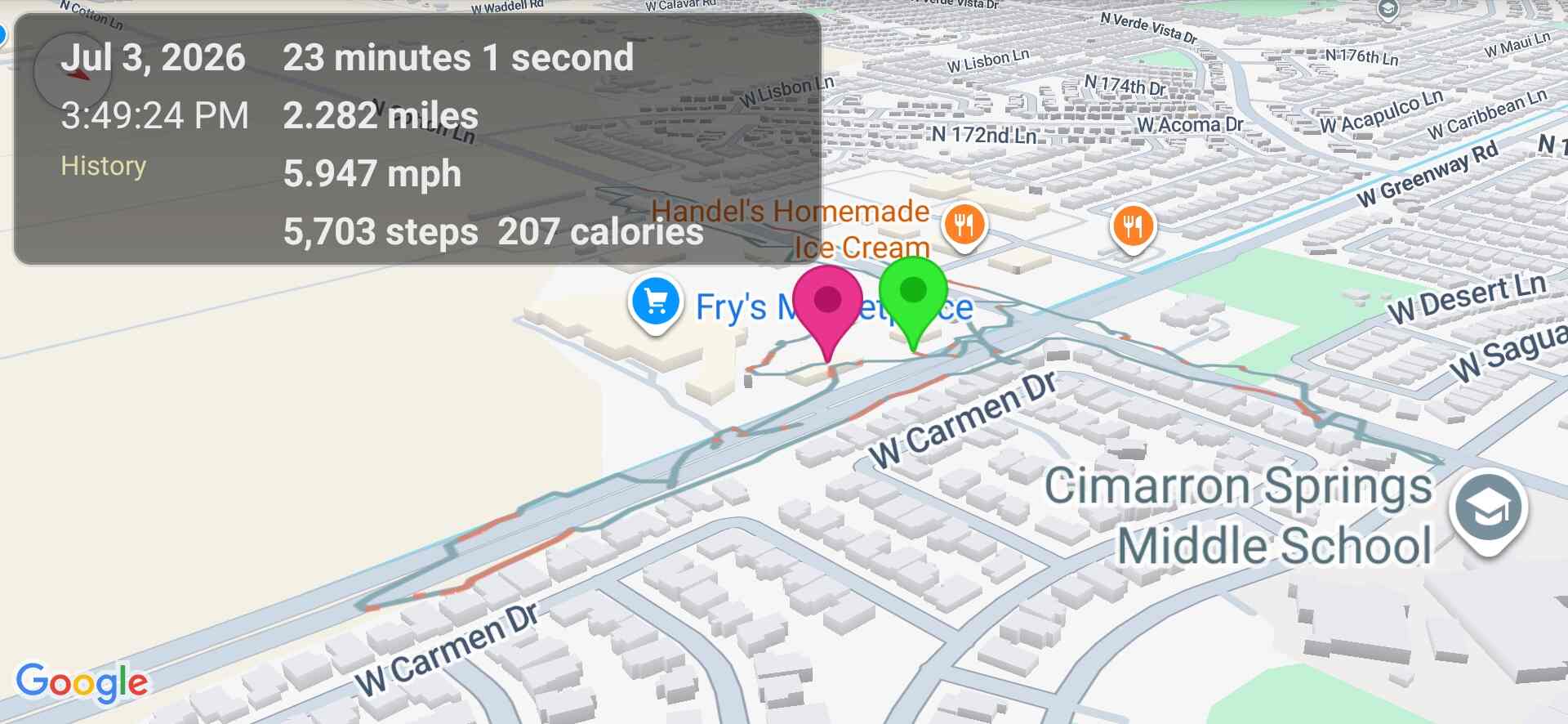 Street Diary Map