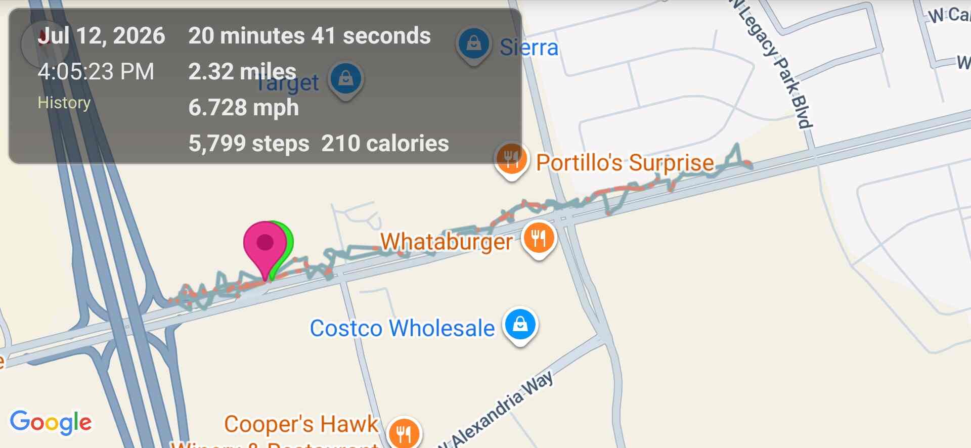 Street Diary Map