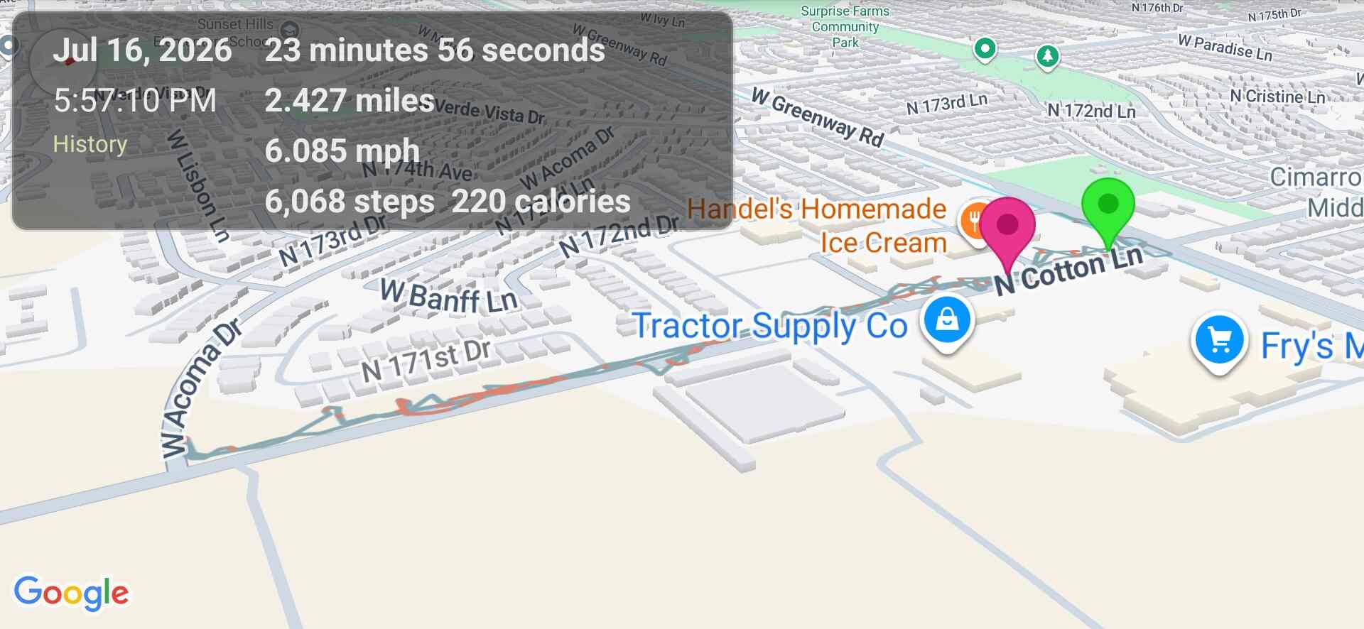 Street Diary Map