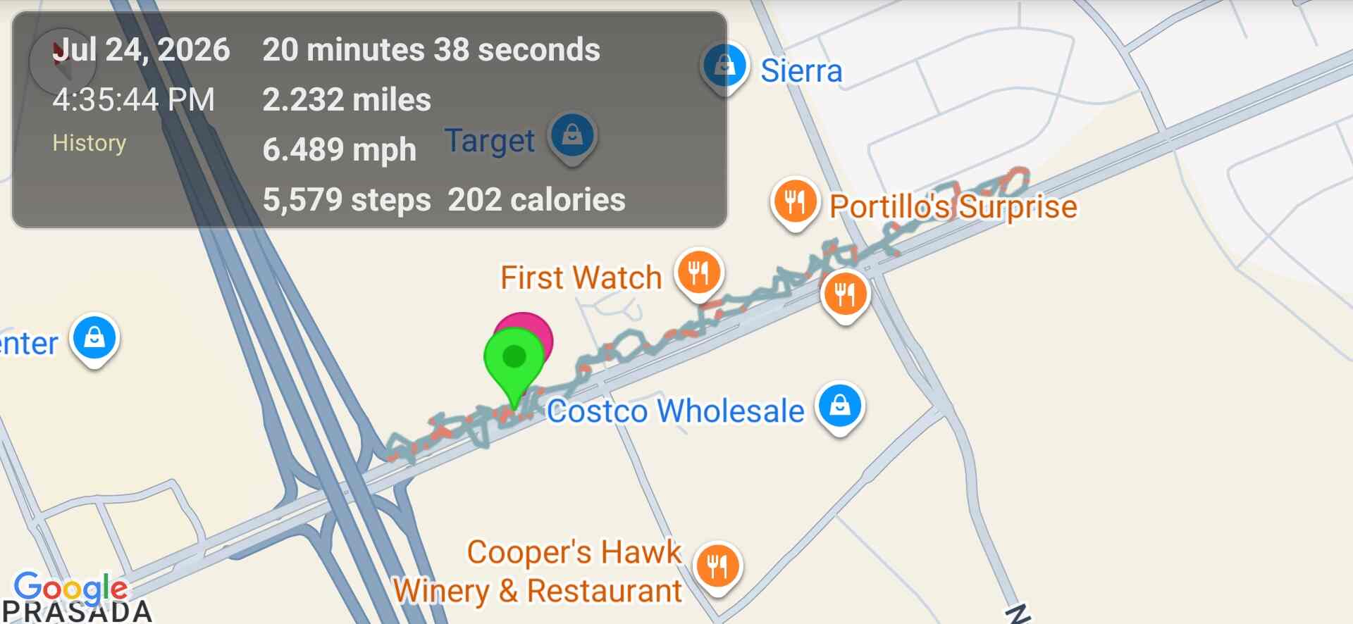 Street Diary Map