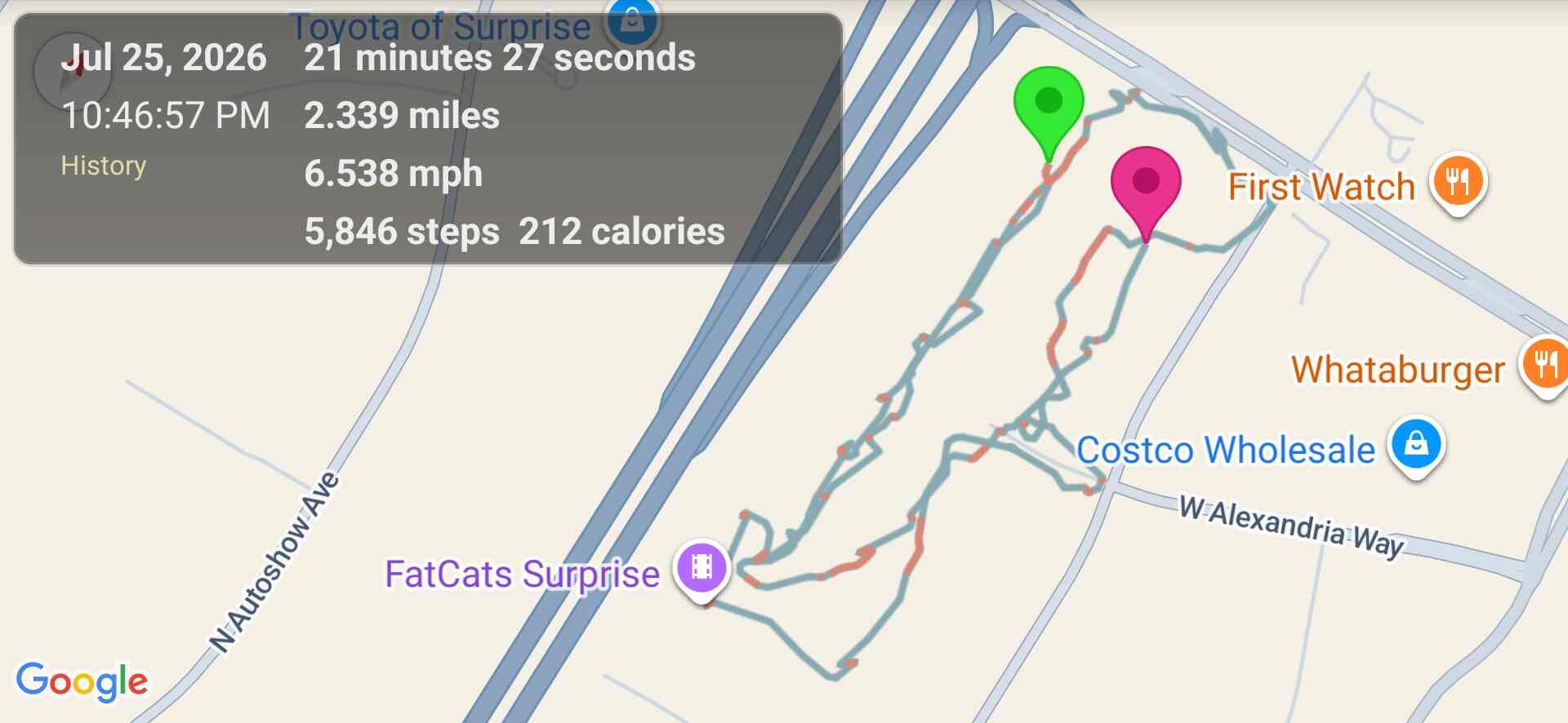Street Diary Map