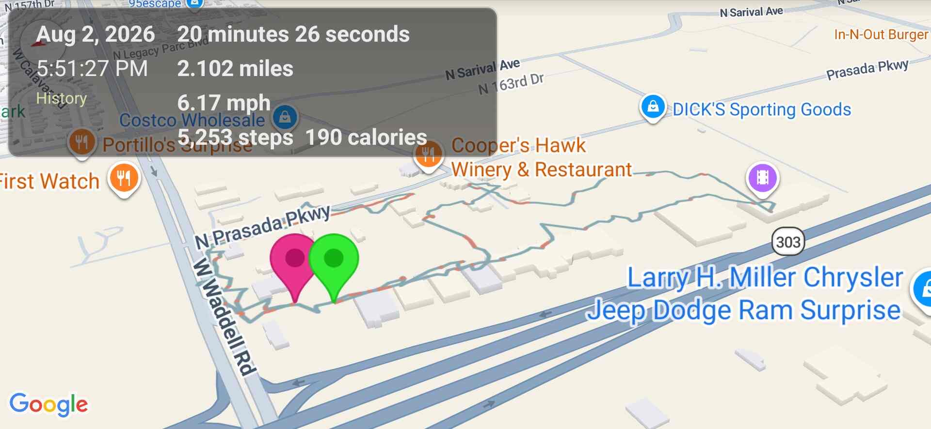 Street Diary Map