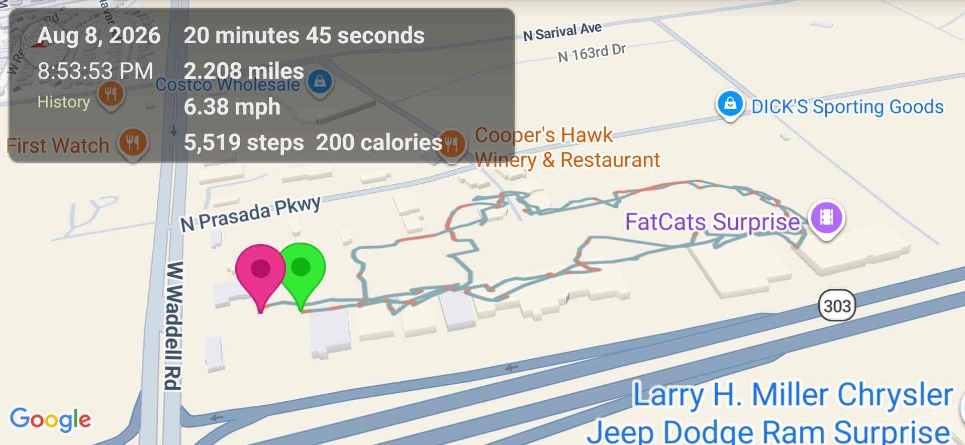 Street Diary Map
