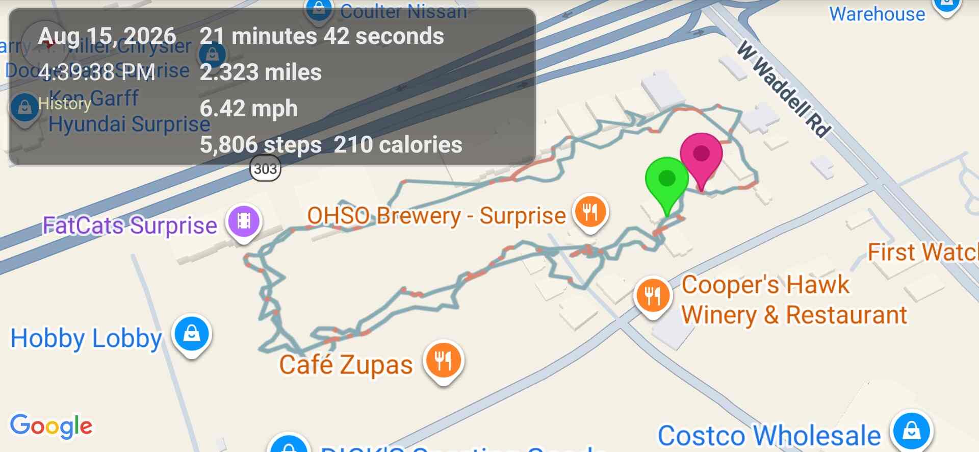 Street Diary Map