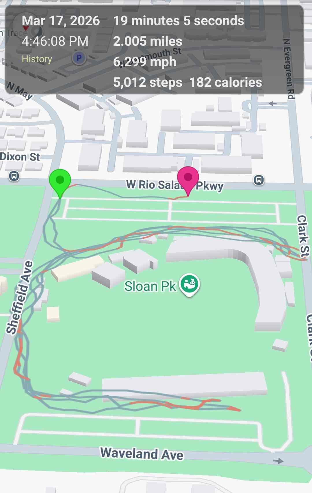 Street Diary Map