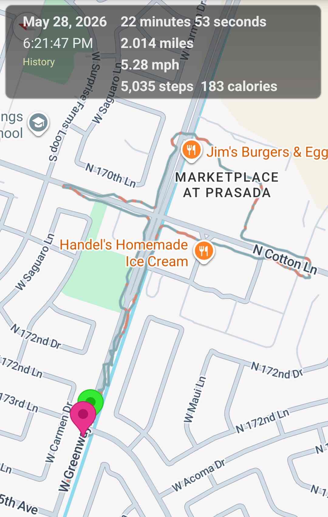 Street Diary Map