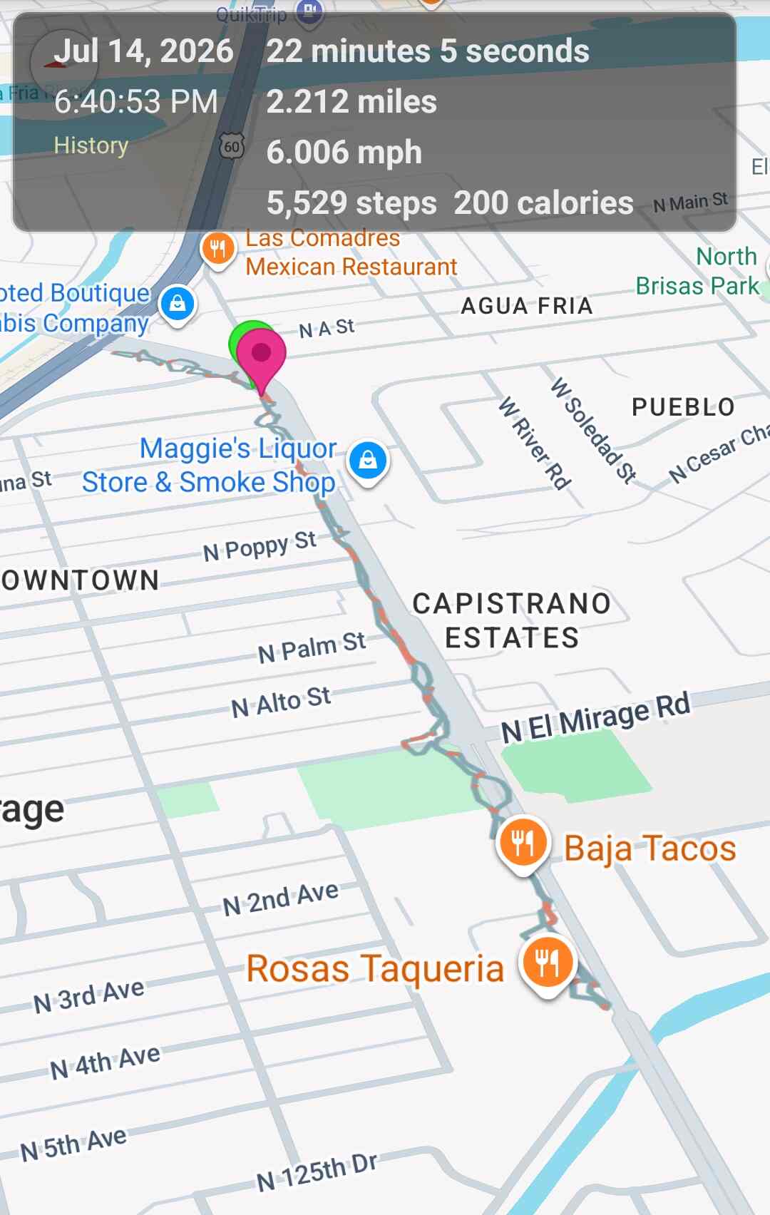 Street Diary Map