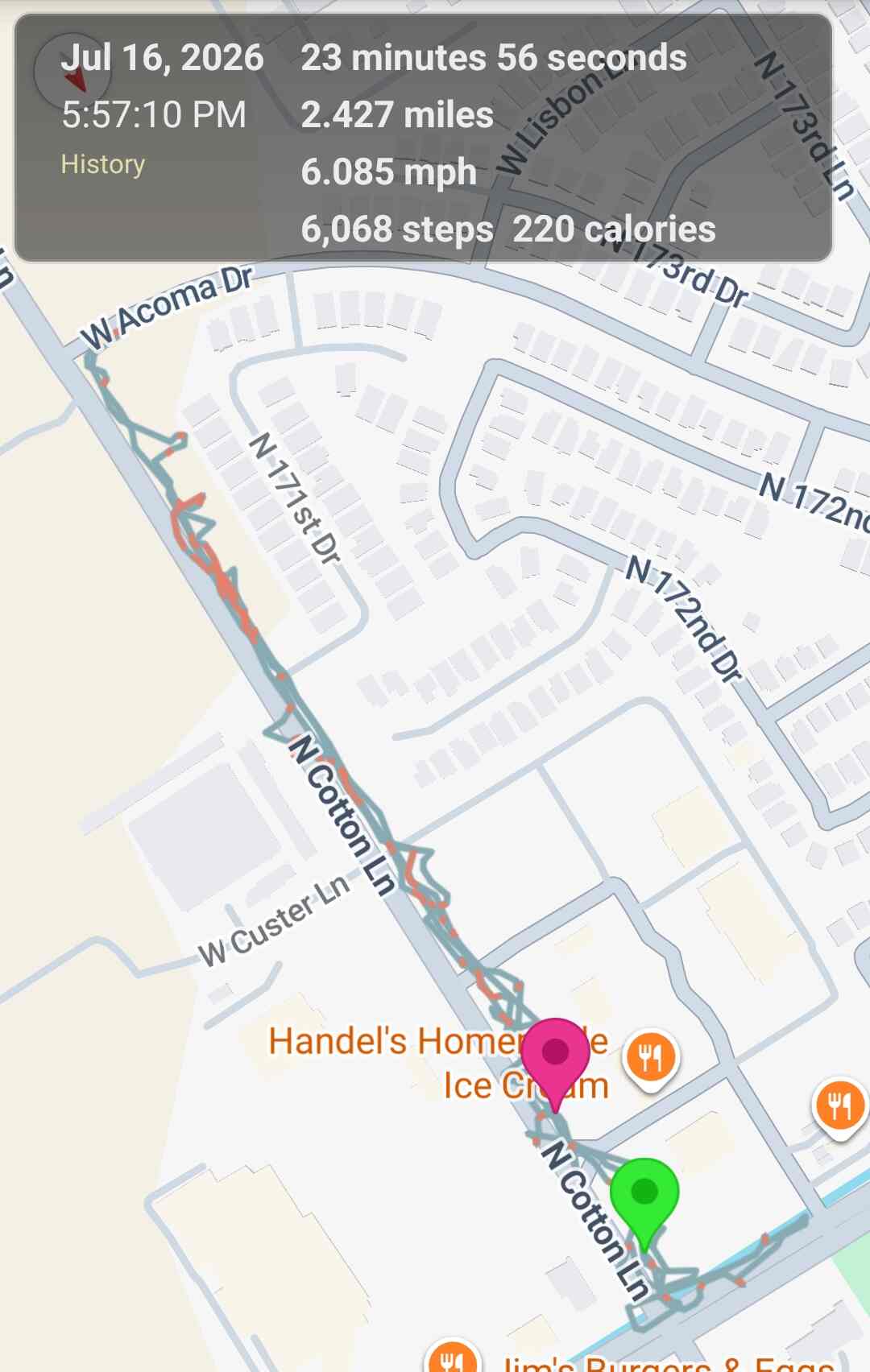 Street Diary Map