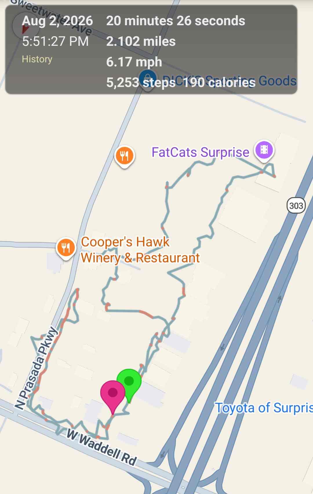 Street Diary Map